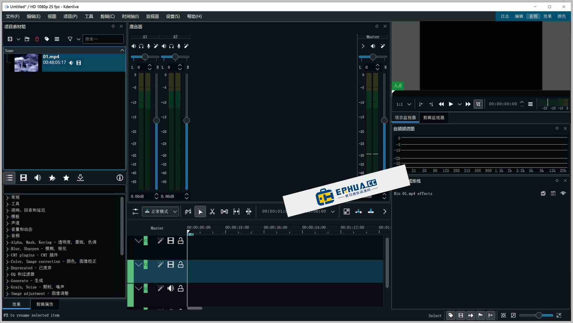视频剪辑软件 Kdenlive v24.05.1 免费开源