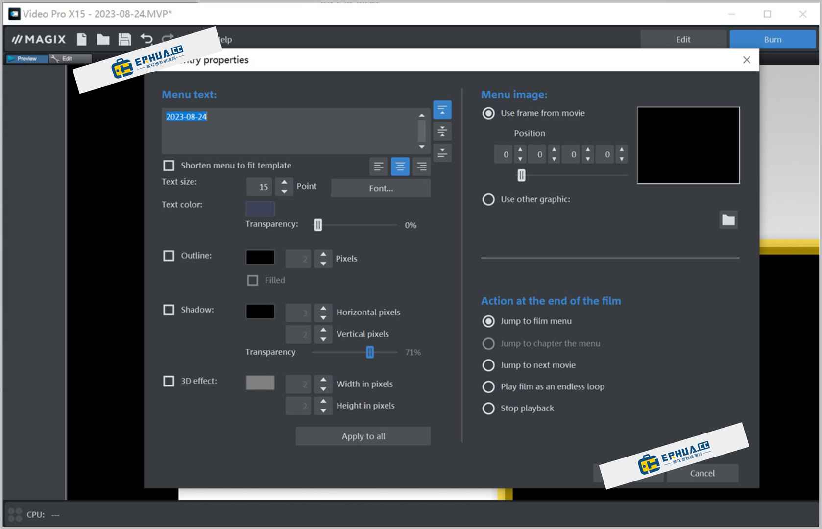 视频编辑软件 MAGIX Video Pro X16 v22.0.2.219 激活版