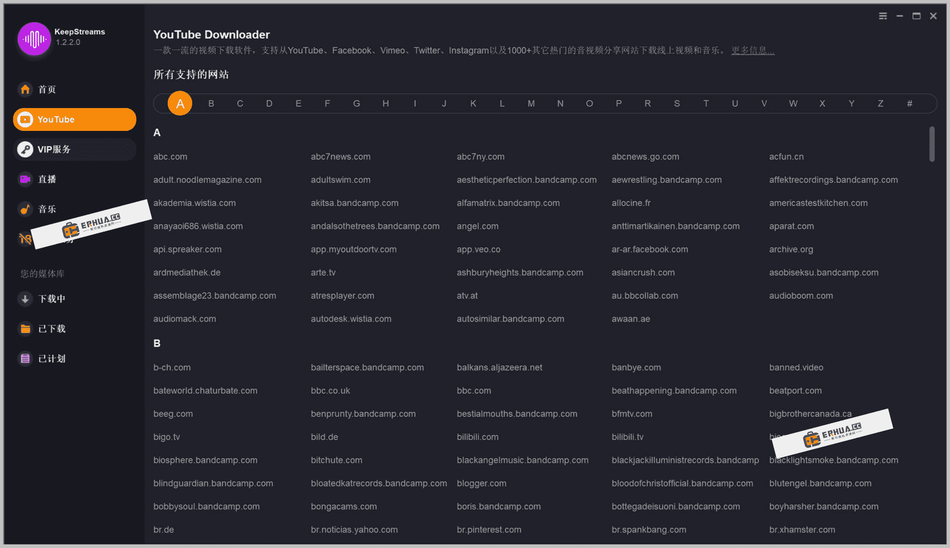 全网视频下载工具 KeepStreams v1.2.2.9 中文激活版