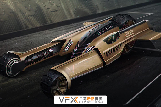 [PS进阶教程] 概念汽车绘画教程 Designing Unique Vehicle Concepts for Production