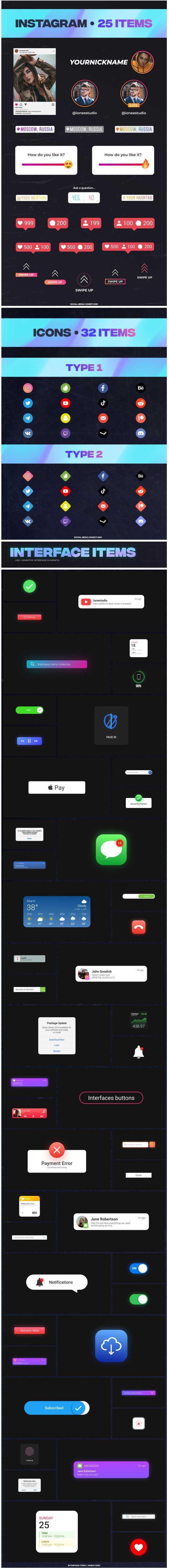 [AE脚本] 4000组无缝视频转场文字标题排版字幕条动画调色特效预设 AtomX BASE v3