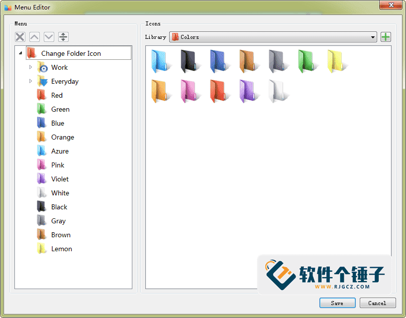 文件夹图标修改软件 Teorex FolderIco v8.1.3 英文版【软件个锤子·R4709】