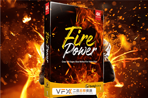 [特效素材] 102个真实火焰燃烧4K视频 Fire Power VFX Elements
