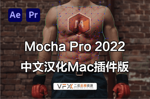 [AE/PR插件] 摄像机反求跟踪 Mocha Pro 2022 v9.5.1 中文汉化版 支持Mac