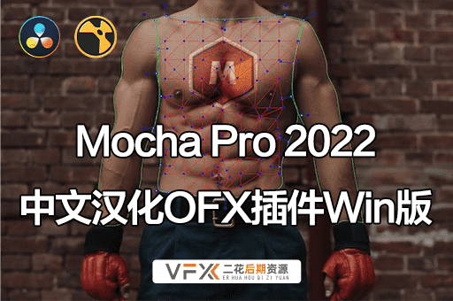 [OFX插件] 平面跟踪 Mocha Pro 2022 v9.5.6 中文汉化版 支持Win