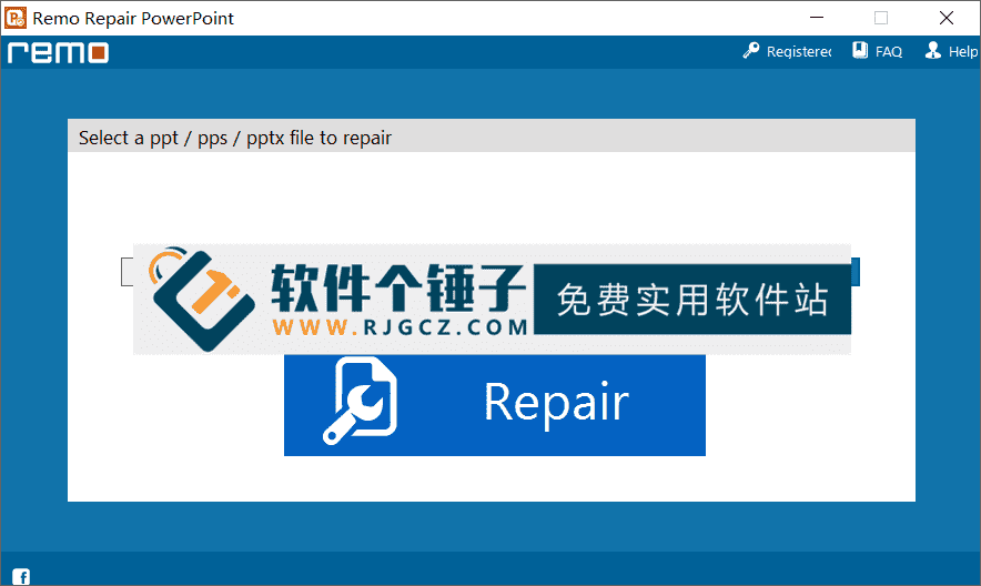 PPT演示文档修复软件 Remo Repair PowerPoint v2.0.0.22 英文版【软件个锤子·R4686】