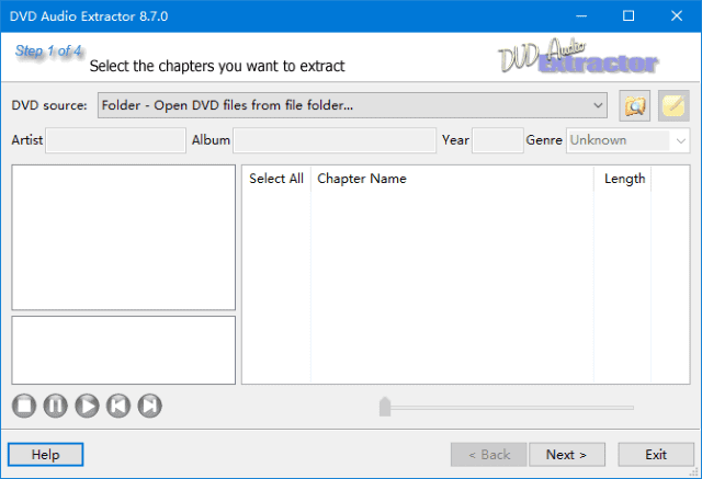 DVD光盘提取音频软件 DVD Audio Extractor v8.8.0 便携版【软件个锤子·R4781】
