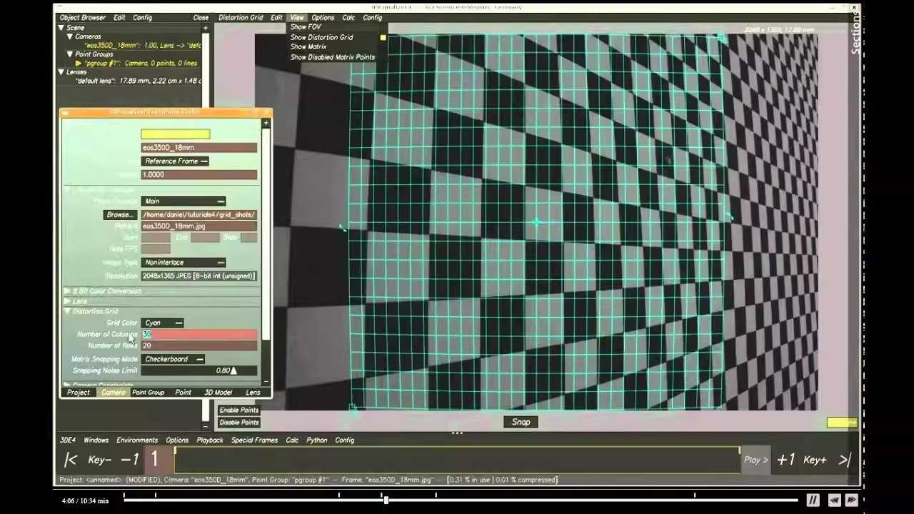 三维摄像机反求跟踪软件 3DEqualizer4 R8.1 激活版【软件个锤子·R4923】