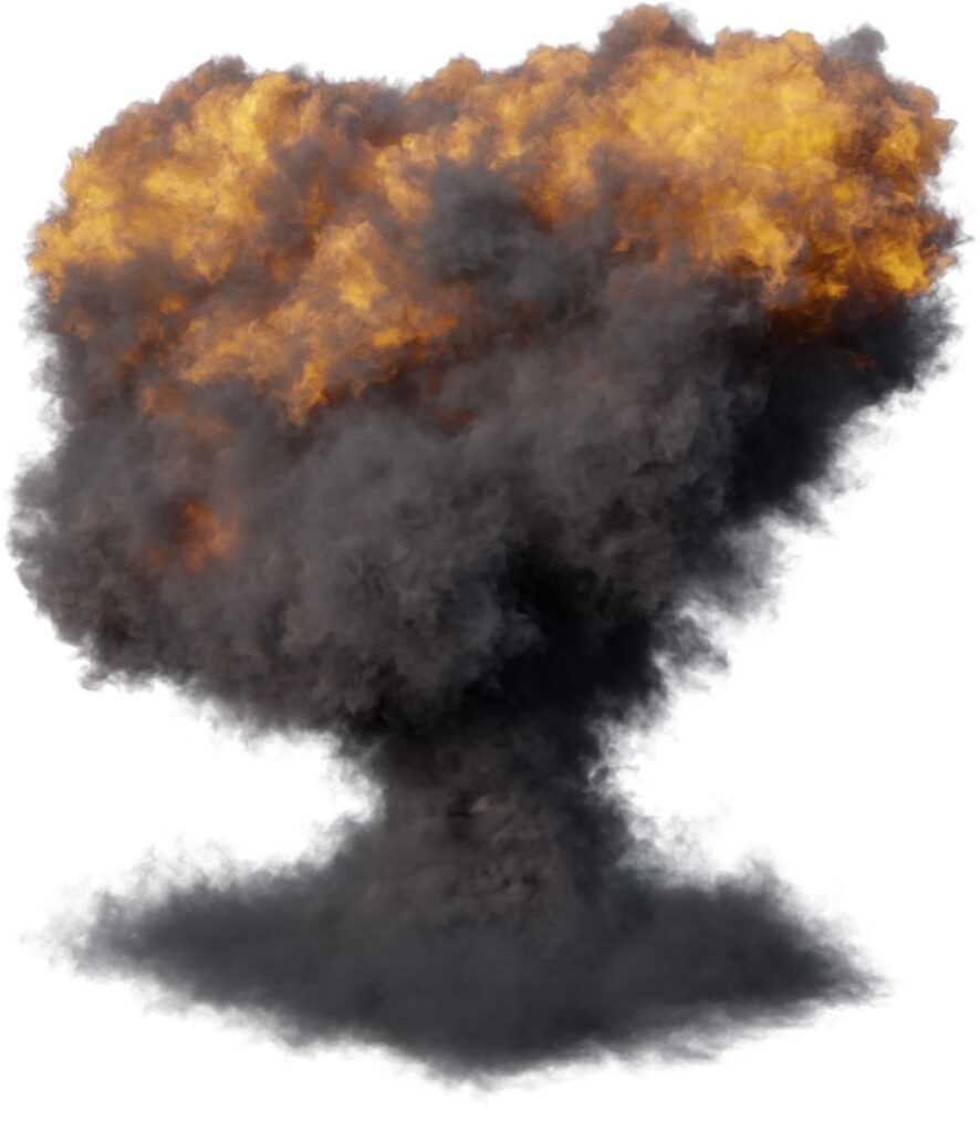 [特效素材] 31个大型爆炸浓烟4K视频 30 Massive VFX Explosions Pack 带透明通道