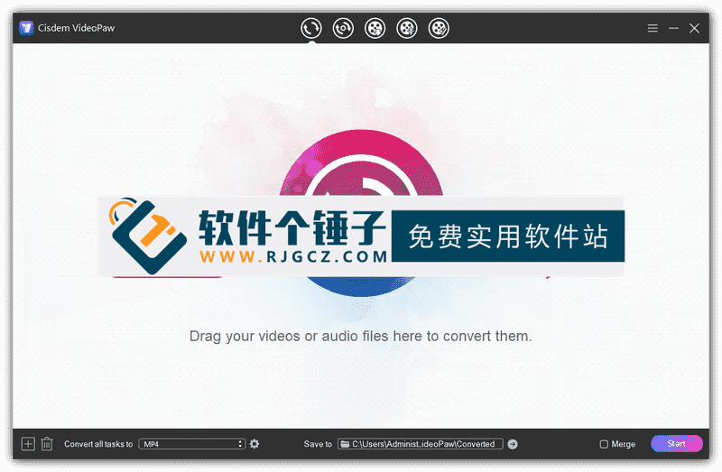 批量视频下载转换软件 Cisdem VideoPaw v5.0.0 英文激活版【软件个锤子·R4696】