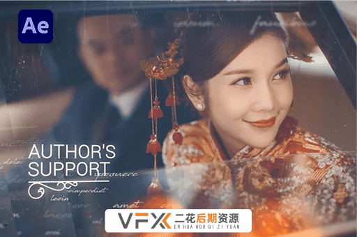 [AE模板] 婚礼照片幻灯片开场片头 Wedding Slideshow