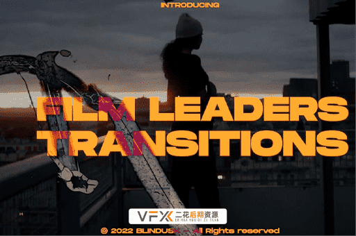 [转场素材] 40组电影胶片划痕特效素材 Blindusk Film Leaders Transitions