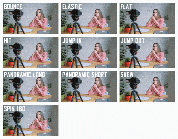 [达芬奇模板] 200种摄像机扭曲冲击水墨笔刷遮罩无缝视频转场预设 Ultimate Transitions Pack V2