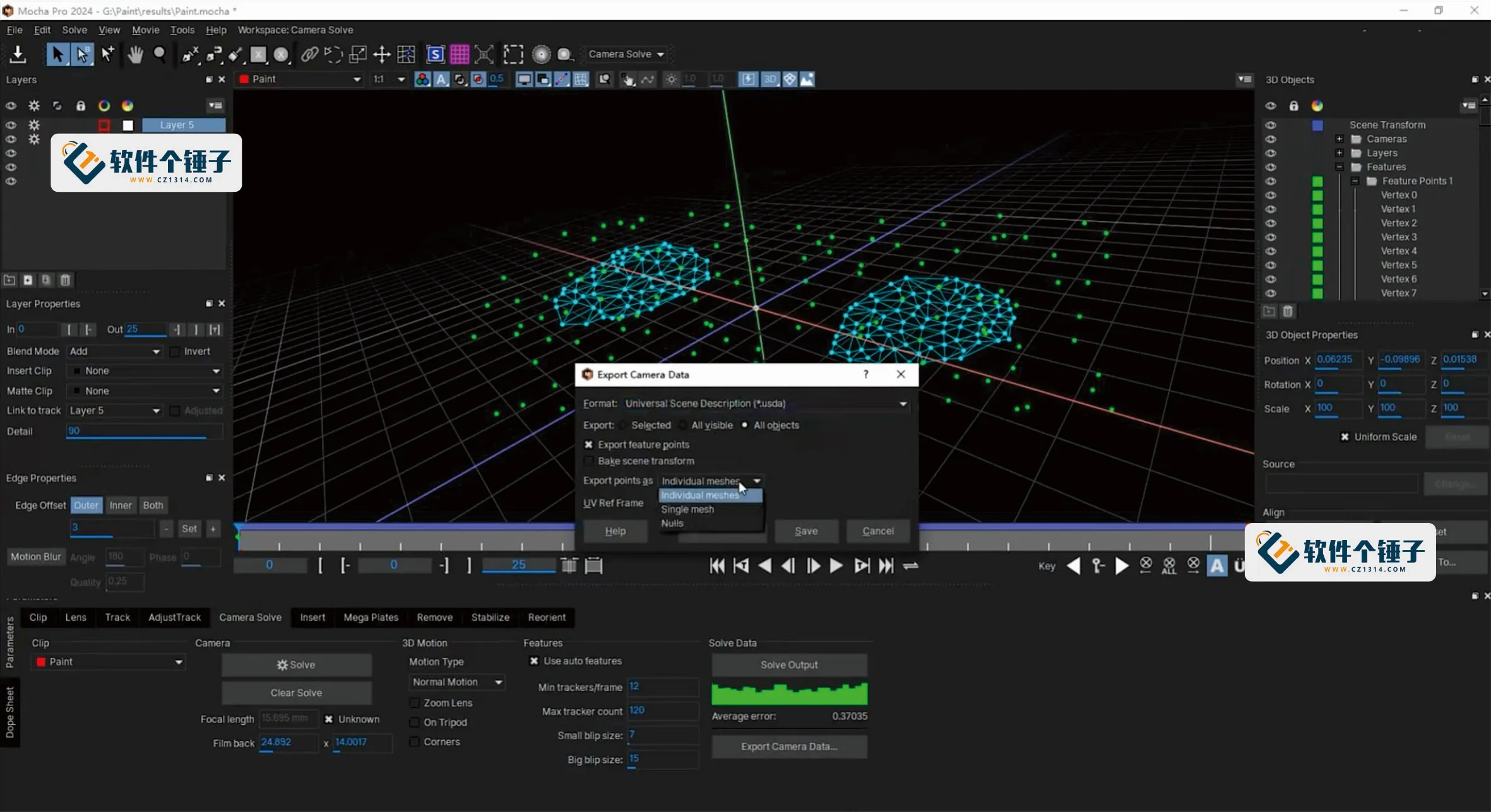 专业的视觉特效软件 Boris FX Mocha Pro 2024.5 v11.5.1 +插件macOS 激活版