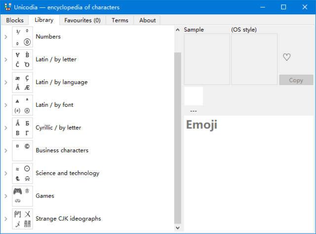 Unicode字符查询工具 Unicodia v3.0.8 绿色版【软件个锤子·R4752】