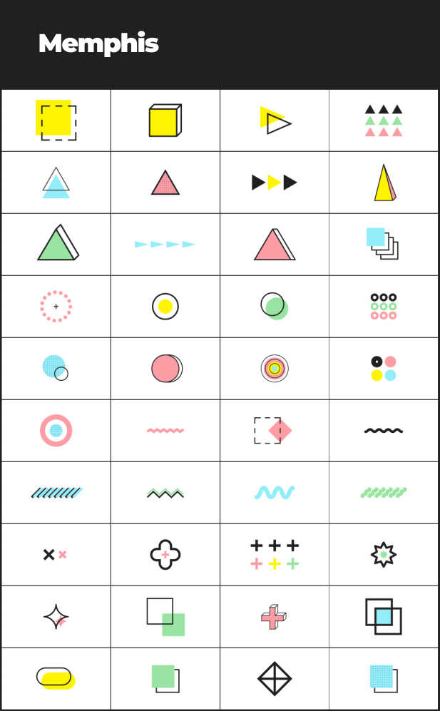 [AE脚本] 1100+简约Icon图标MG动画图形元素 CrispyShapes V1.2