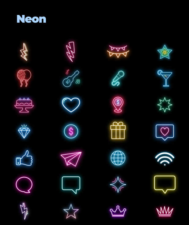 [AE脚本] 1100+简约Icon图标MG动画图形元素 CrispyShapes V1.2