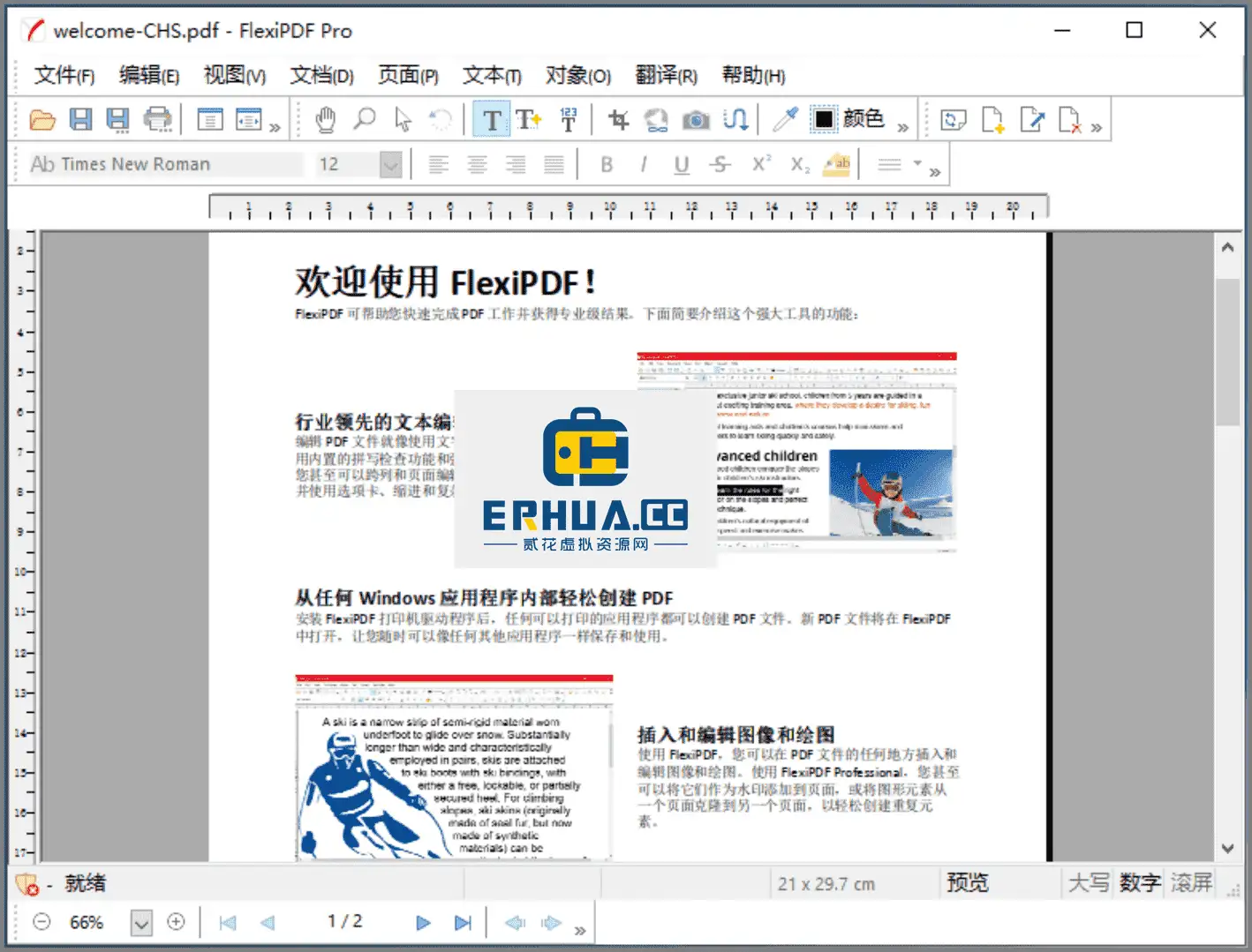 PDF编辑软件 支持OCR及文本翻译 SoftMaker FlexiPDF Pro v2025.412.0808 中文特别版【软件个锤子·R1470】