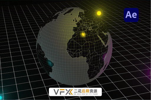 [AE插件] 三维旋转圆球地球制作工具 Power Sphere v1.1.9 支持Win/Mac