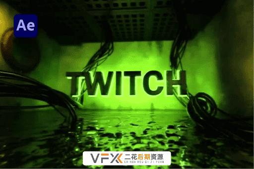 [AE插件] 信号干扰抖动闪烁混乱特效 Twitch v1.1 中文汉化版 支持Win