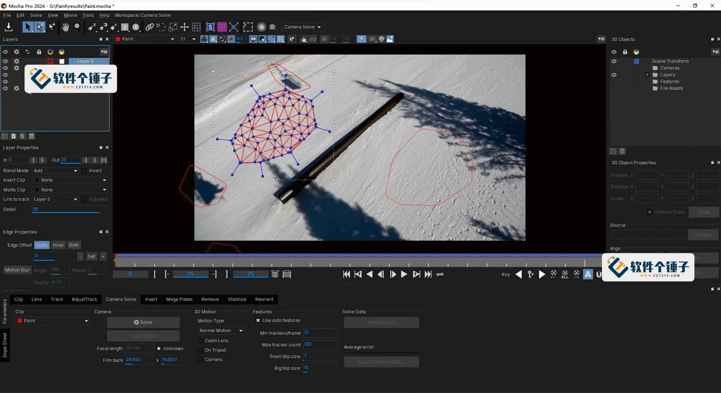 专业的视觉特效软件 Boris FX Mocha Pro 2024.5 v12.0 +插件macOS 激活版【软件个锤子·R1629】