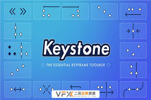 [AE脚本] 关键帧复制粘贴对齐镜像伸缩控制 Keystone v1.1.2