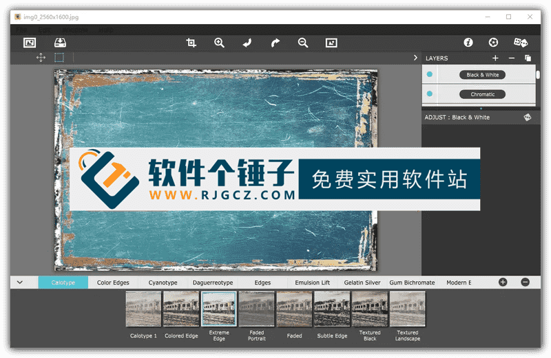 专业复古摄影边缘特效与胶片风格滤镜软件 JixiPix Chromatic Edges v1.0.36 英文版【软件个锤子·R4800】