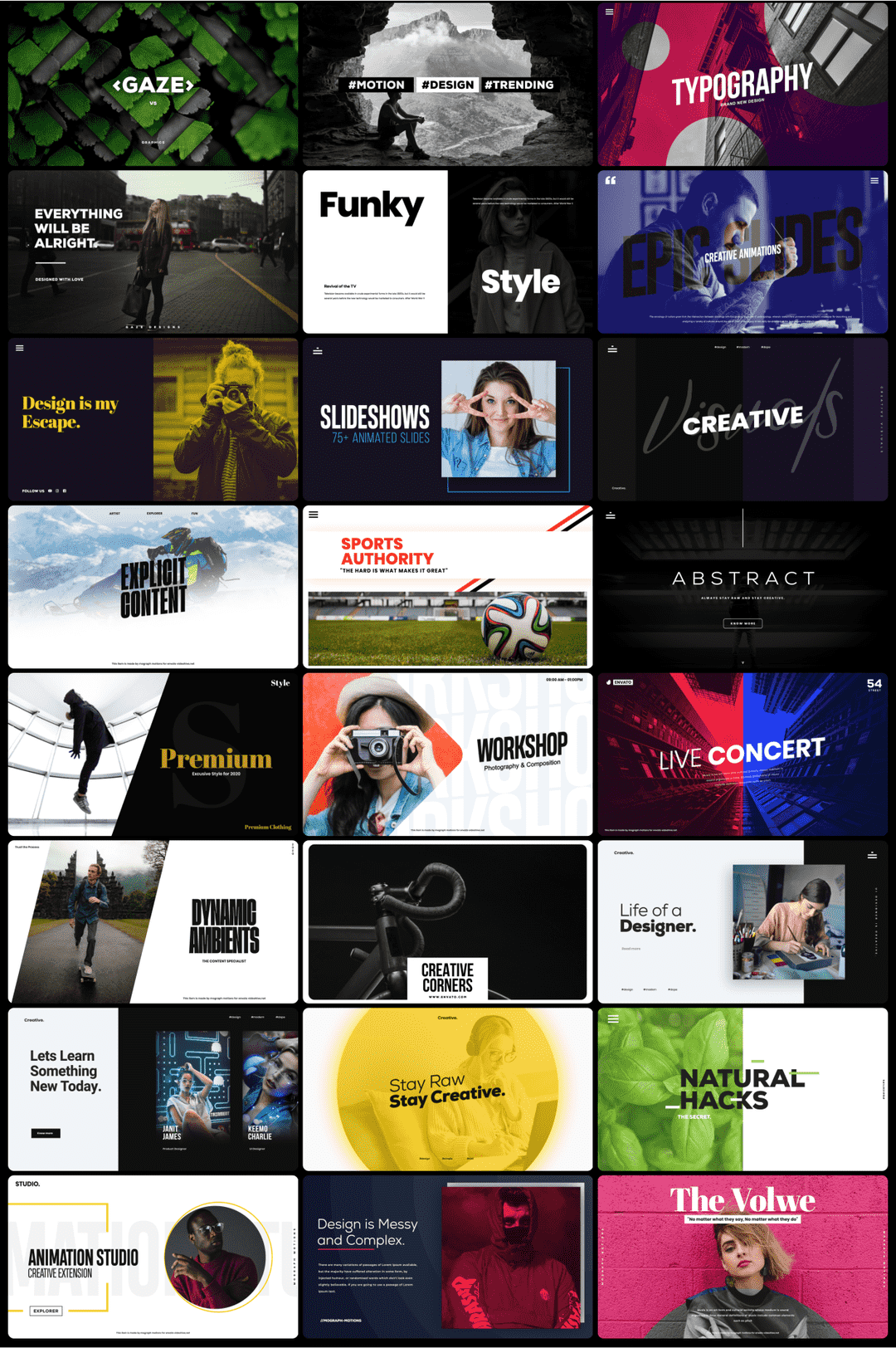 [AE脚本] 4500组社交媒体文字标题排版设计信息数据字幕转场动画元素包 Graphics Pack