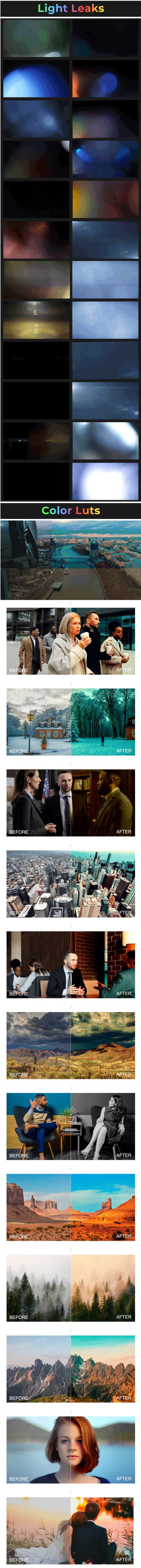 [FCPX插件] 超级影视创作者标题转场效果LUTS调色集合包 Super Creators Pack