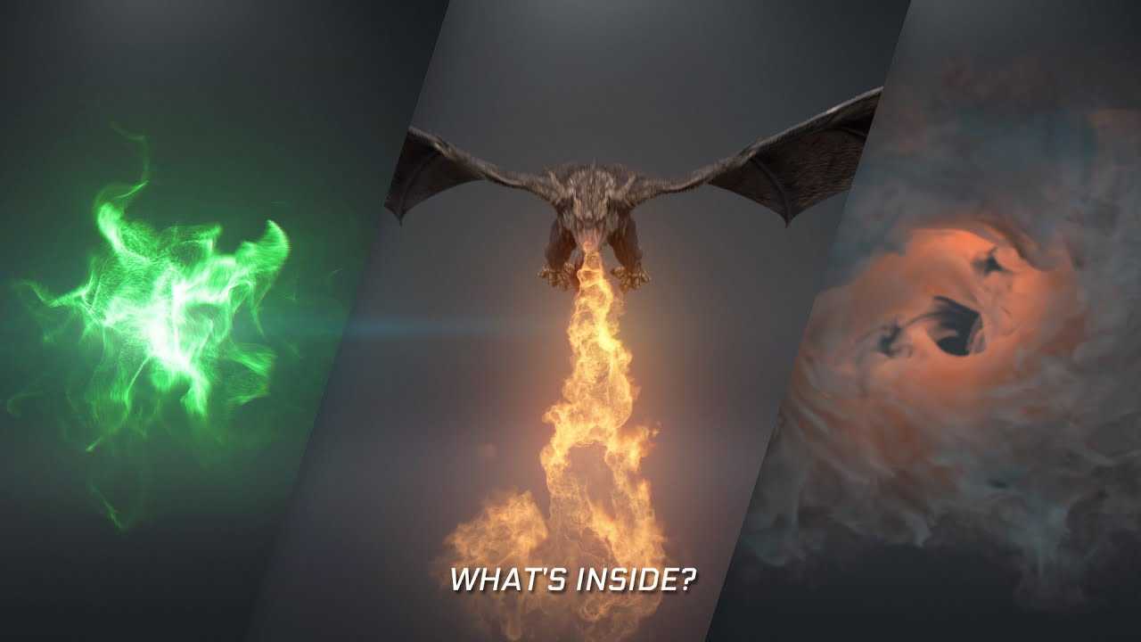 [特效素材] 227个黑暗魔法粒子能量冲击波闪电龙焰传送门特效合成 Bigfilms – DARK MAGIC Pack