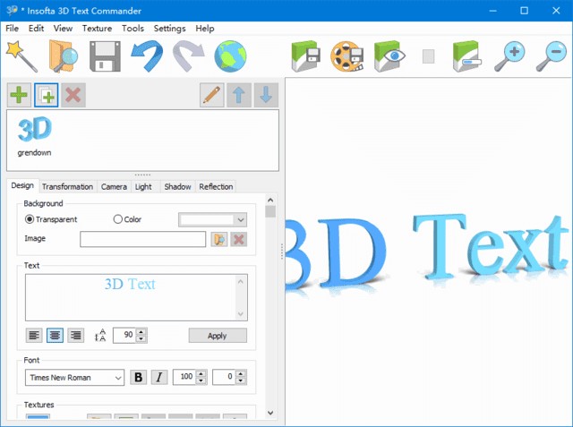 文本转3D效果软件 Insofta 3D Text Commander v7.0.0 便携版 | 软件个锤子 | R4986