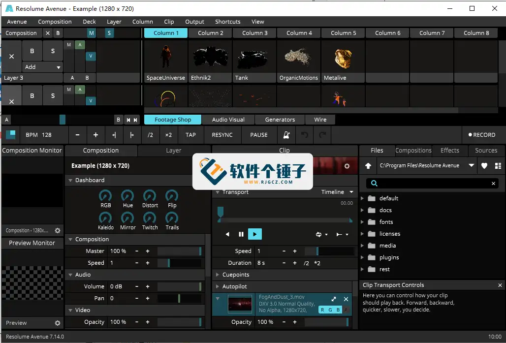 VJ调试 Resolume Avenue v7.22.2.42470 激活版【软件个锤子·R2713】