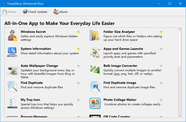 Windows系统优化工具 TweakNow WinSecret Plus v6.1.6 中文便携版【软件个锤子·R2541】