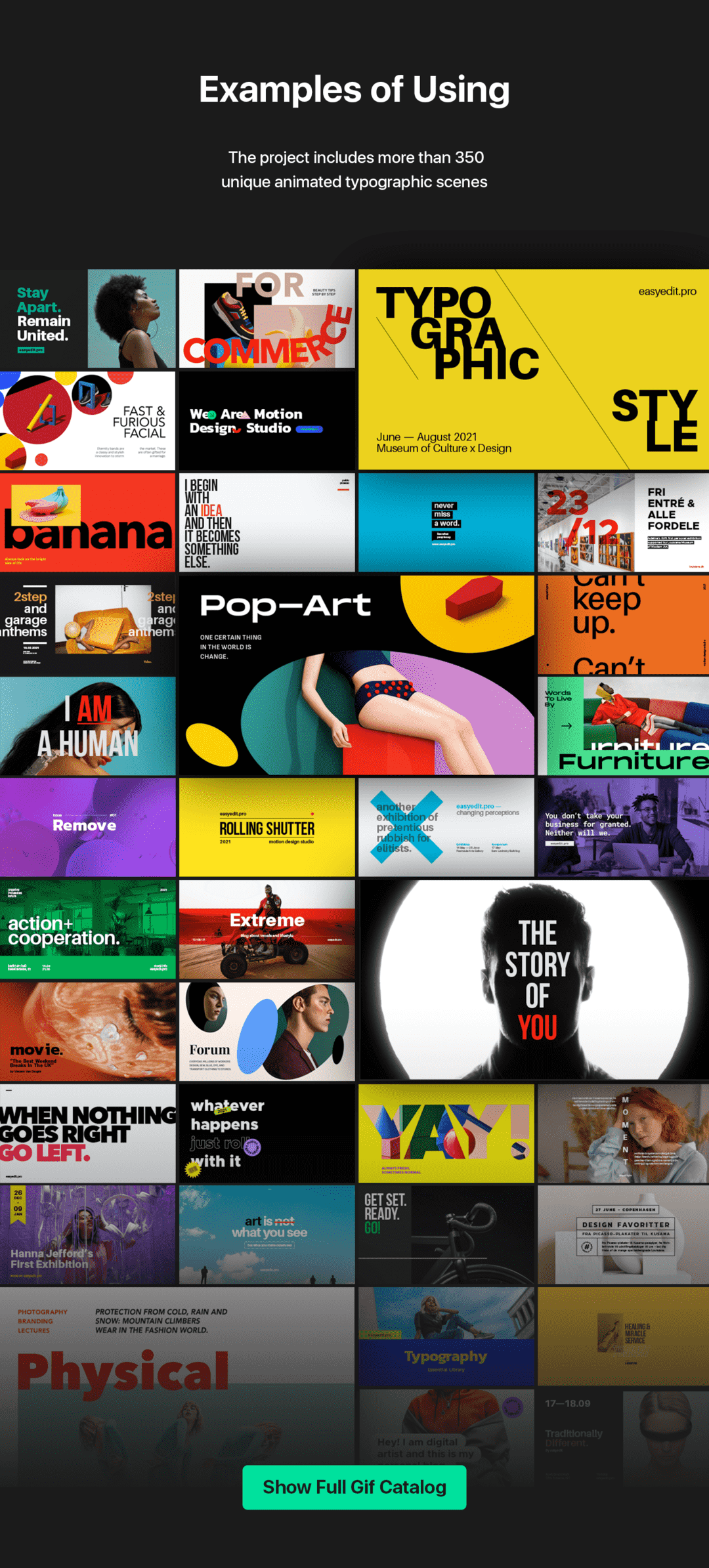 [AE预设+脚本] 350种文字标题排版字幕条动画预设 Essential Titles and Lower Thirds V6.1