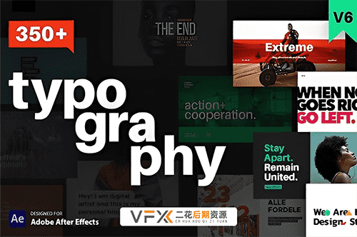 [AE预设+脚本] 350种文字标题排版字幕条动画预设 Essential Titles and Lower Thirds V6.1