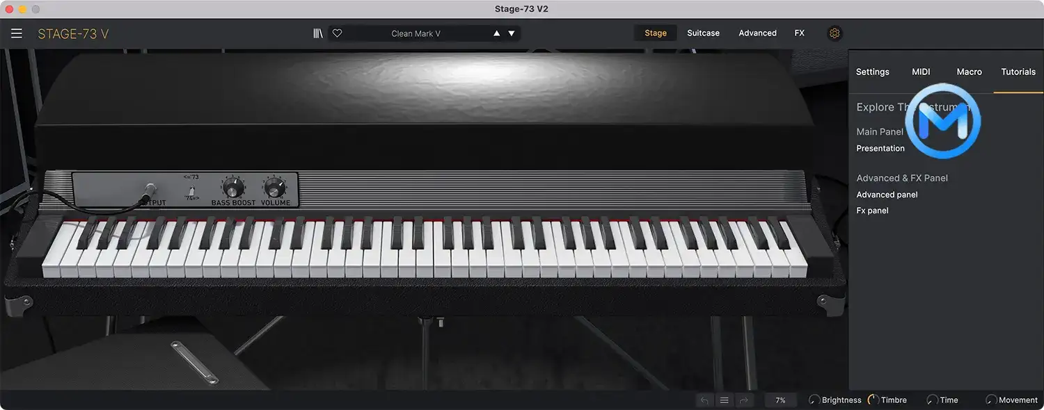 电钢琴模拟合成插件 Arturia Stage-73 V v2.6.3.5305 激活版【软件个锤子·R2802】