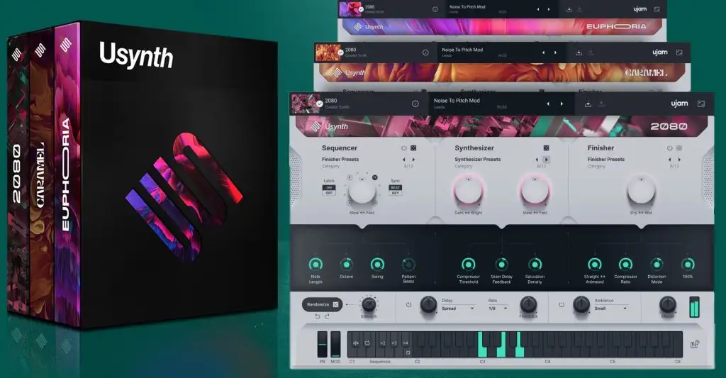 Rompler系列合成器插件 UJAM Usynth TURBO-XT v1.1.0 激活版【软件个锤子·R2779】