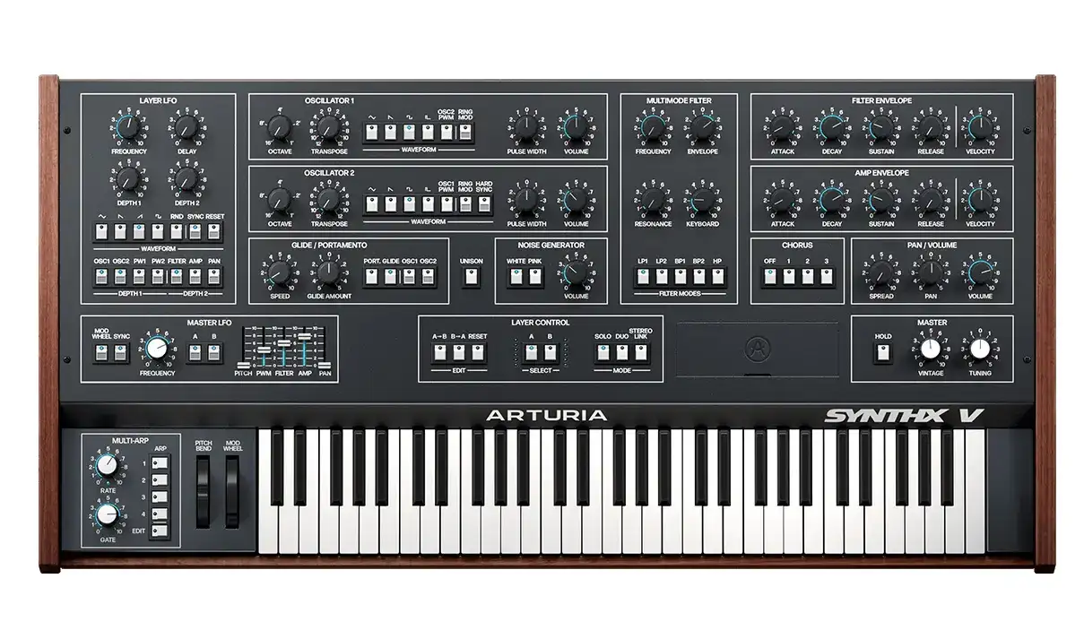 音频合成器插件 Arturia Synthx V v1.0.1.5311 激活版【软件个锤子·R2799】