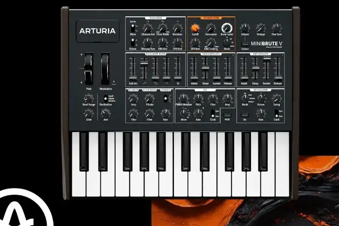 模拟软合成器插件 Arturia MiniBrute V v1.0.3.5305 激活版【软件个锤子·R2811】