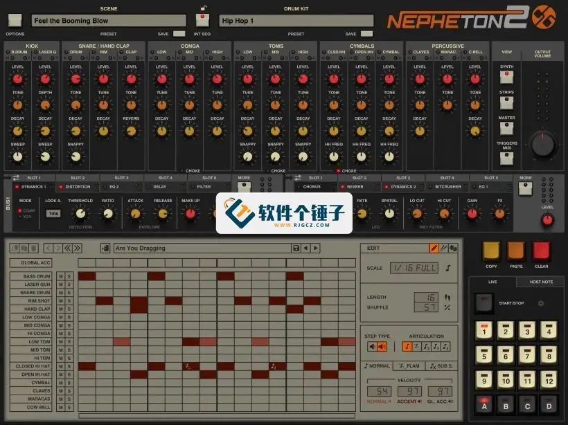 808鼓机模拟器插件 D16 Group Nepheton v2.0.3 激活版【软件个锤子·R2882】