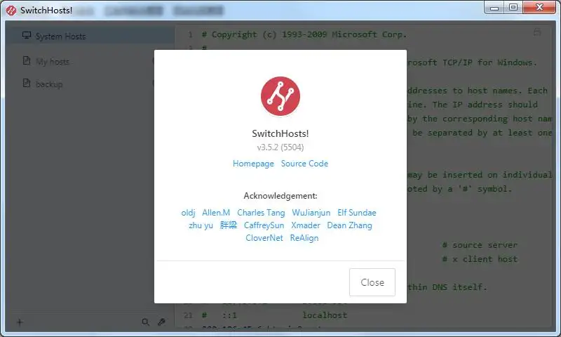 hosts文件编辑 SwitchHosts v4.2.0.6119 免费版【软件个锤子·R2982】