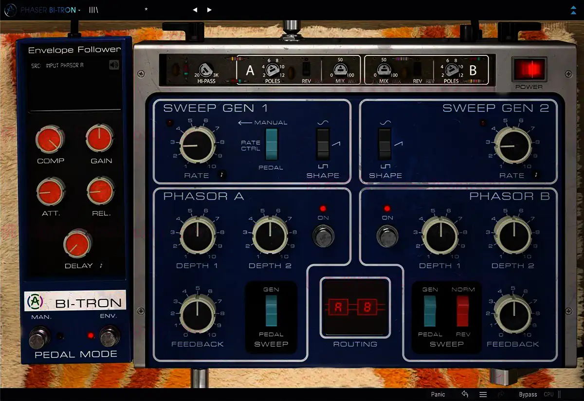 BI-TRON相位器模拟插件 Arturia Phaser BI-TRON v1.5.0.5460 激活版【软件个锤子·R2999】
