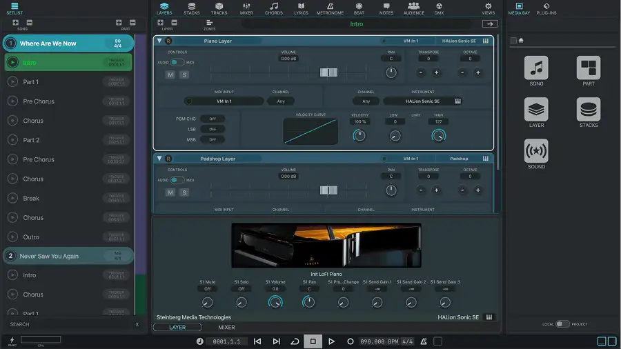 终极现场演出系统 Steinberg VST Live Pro v2.2.10 激活版【软件个锤子·R1758】