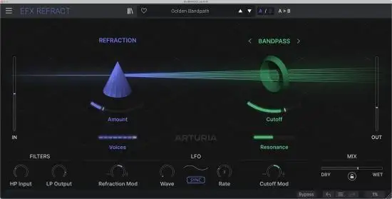 立体声效果处理插件 Arturia Efx REFRACT v1.1.0.5460 激活版【软件个锤子·R3028】