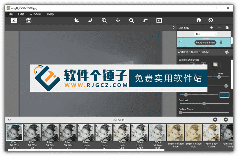 专业手绘风格老照片智能上色与艺术着色软件 JixiPix Hand Tint Pro v1.0.27 英文版【软件个锤子·R4801】