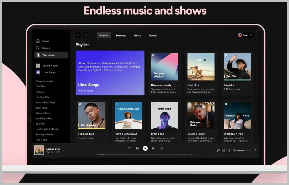 国外流媒体音乐播放软件 Spotify for Windows v1.2.59.508 便携版【软件个锤子·R1065】