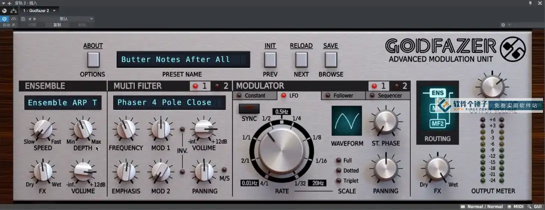 调制效果器插件 D16 Group Godfazer v1.2.3 激活版【软件个锤子·R4009】