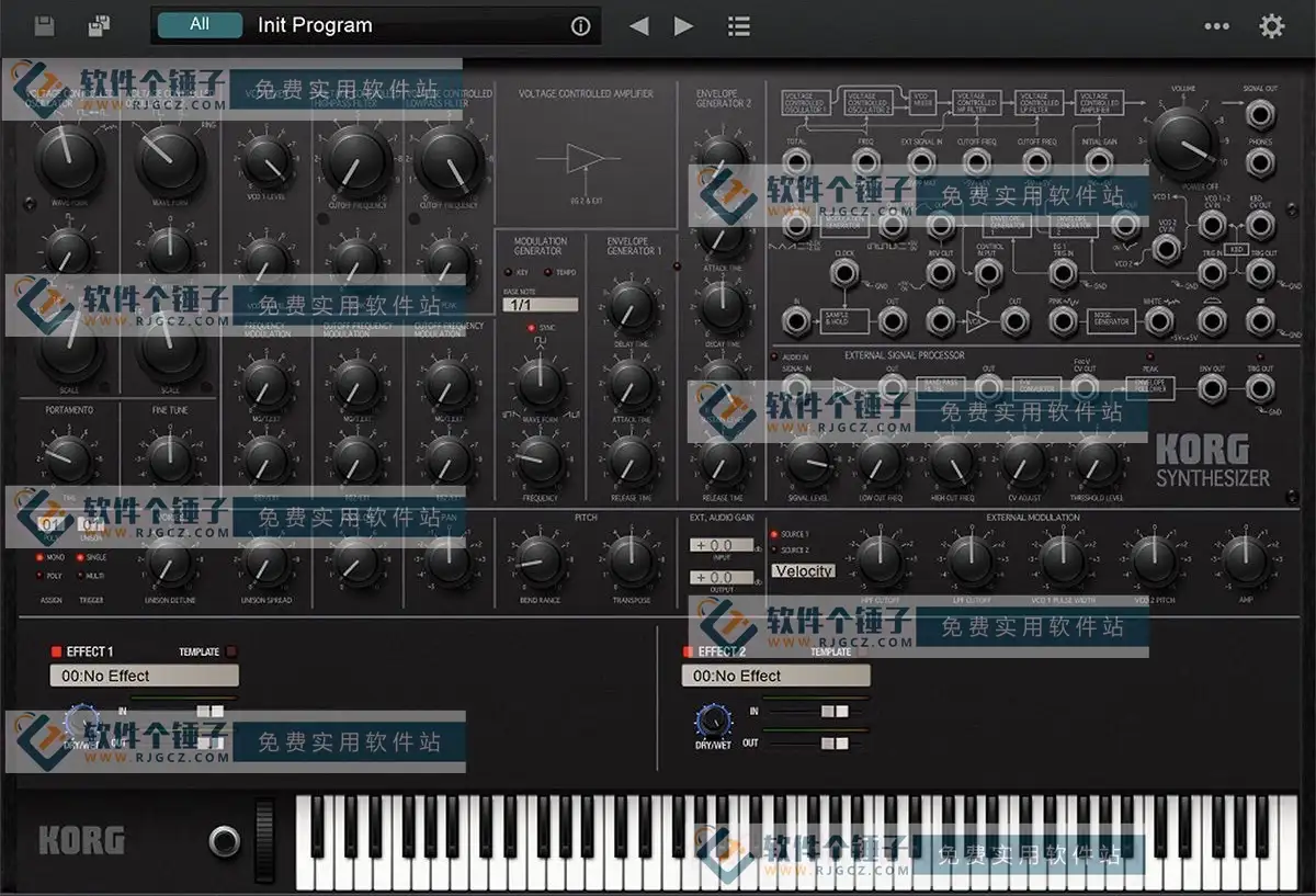 音频合成器插件 KORG MS-20 v2.4.3 激活版【软件个锤子·R3072】