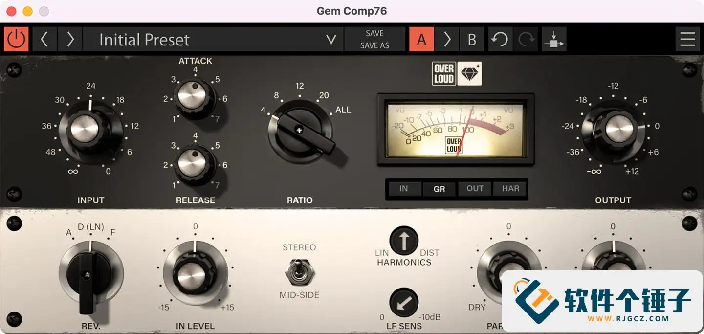 声音模拟真空放大插件 Overloud Gem Sculptube v1.0.5 激活版【软件个锤子·R3092】