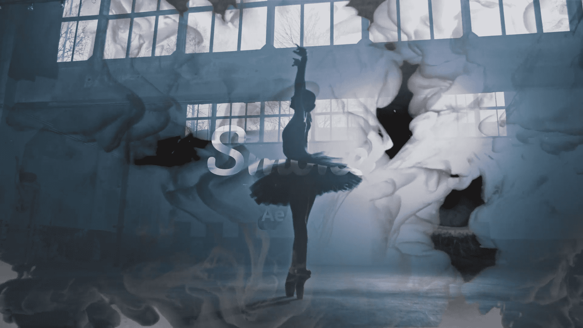 [AE/PR模板] 12个喷涌流动的烟雾效果转场动画 Smoke Transitions